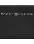 Tommy Hilfiger Geantă pentru cosmetice Th Business Leather Washbag AM0AM10985 Negru - Pled.ro