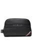 Tommy Hilfiger Geantă pentru cosmetice Th Downtown Washbag AM0AM07823 Negru - Pled.ro