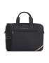 Tommy Hilfiger Geantă pentru laptop Th Central Slim Computer Bag AM0AM11579 Negru - Pled.ro