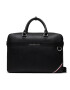 Tommy Hilfiger Geantă pentru laptop Th Downtown Slim Comp Bag AM0AM07782 Negru - Pled.ro