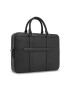 Tommy Hilfiger Geantă pentru laptop Th Structured Leather Comp Bag AM0AM11562 Negru - Pled.ro