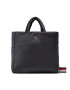 Tommy Hilfiger Geantă Th Flow Tote Solid AW0AW14688 Bleumarin - Pled.ro