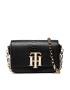 Tommy Hilfiger Geantă Th Lock Mini Crossover Snake AW0AW10462 Negru - Pled.ro