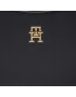 Tommy Hilfiger Geantă Th Refined Chain Shoulder Bag AW0AW16079 Negru - Pled.ro