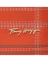 Tommy Hilfiger Geantă Iconic Tommy Tote Check AW0AWI2311 Portocaliu - Pled.ro