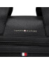 Tommy Hilfiger Geantă pentru laptop Essential Pu Computer Bag AM0AM09507 Negru - Pled.ro