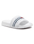 Tommy Hilfiger Șlapi Flag Print Pool Slide T3B0-31123-1174 M Alb - Pled.ro