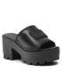 Tommy Hilfiger Șlapi Slip On Mule EN0EN01808 Negru - Pled.ro