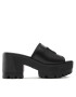 Tommy Hilfiger Șlapi Slip On Mule EN0EN01808 Negru - Pled.ro