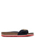 Tommy Hilfiger Șlapi Th Molded Footbed Flat Sandal FW0FW06244 Bleumarin - Pled.ro