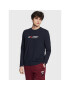 Tommy Hilfiger Longsleeve Essentials MW0MW28934 Bleumarin Regular Fit - Pled.ro