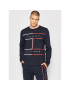 Tommy Hilfiger Longsleeve Large Rwb Flag MW0MW25053 Bleumarin Regular Fit - Pled.ro