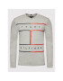 Tommy Hilfiger Longsleeve Large Rwb Flag MW0MW25053 Gri Regular Fit - Pled.ro