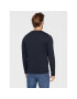 Tommy Hilfiger Longsleeve Linear Flag MW0MW25670 Bleumarin Slim Fit - Pled.ro