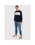 Tommy Hilfiger Longsleeve Logo Flag UM0UM01906 Bleumarin Regular Fit - Pled.ro