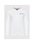 Tommy Hilfiger Longsleeve Logo On Back MW0MW21461 Alb Regular Fit - Pled.ro