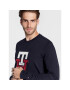 Tommy Hilfiger Longsleeve Lux Monogram MW0MW28229 Bleumarin Regular Fit - Pled.ro