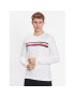 Tommy Hilfiger Longsleeve MW0MW32366 Alb Slim Fit - Pled.ro