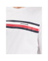 Tommy Hilfiger Longsleeve MW0MW32366 Alb Slim Fit - Pled.ro