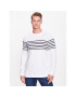 Tommy Hilfiger Longsleeve Placement Striped MW0MW30062 Alb Regular Fit - Pled.ro