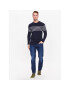 Tommy Hilfiger Longsleeve Placement Striped MW0MW30062 Bleumarin Regular Fit - Pled.ro