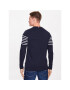 Tommy Hilfiger Longsleeve Placement Striped MW0MW30062 Bleumarin Regular Fit - Pled.ro