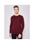 Tommy Hilfiger Longsleeve Stretch Tee MW0MW10804 Vișiniu Slim Fit - Pled.ro