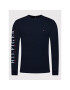 Tommy Hilfiger Longsleeve Vertical Logo MW0MW22131 Bleumarin Regular Fit - Pled.ro