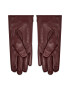 Tommy Hilfiger Mănuși de Damă Th Elevated Mix Gloves Check AW0AW10736 Roșu - Pled.ro