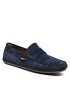 Tommy Hilfiger Mocasini Classic Suede Penny Loafer FM0FM02725 Bleumarin - Pled.ro