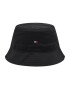 Tommy Hilfiger Pălărie Flag Bucket Hat AM0AM07344 Negru - Pled.ro