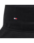 Tommy Hilfiger Pălărie Flag Bucket Hat AM0AM07344 Negru - Pled.ro