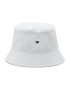 Tommy Hilfiger Pălărie Flag Bucket Hat AM0AM08273 Alb - Pled.ro