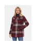 Tommy Hilfiger Palton Tartan WW0WW40256 Roșu Regular Fit - Pled.ro