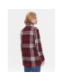 Tommy Hilfiger Palton Tartan WW0WW40256 Roșu Regular Fit - Pled.ro