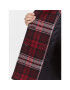 Tommy Hilfiger Palton Tartan WW0WW40256 Roșu Regular Fit - Pled.ro