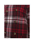 Tommy Hilfiger Palton Tartan WW0WW40256 Roșu Regular Fit - Pled.ro