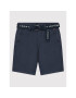 Tommy Hilfiger Pantalon scurți din material Essential KB0KB07399 Bleumarin Slim Fit - Pled.ro