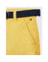 Tommy Hilfiger Pantalon scurți din material Essential KB0KB07399 M Galben Slim Fit - Pled.ro