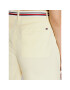 Tommy Hilfiger Pantalon scurți din material Tencel WW0WW30482 Galben Regular Fit - Pled.ro