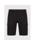 Tommy Hilfiger Pantalon scurți din material John MW0MW24953 Negru Regular Fit - Pled.ro