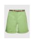 Tommy Hilfiger Pantalon scurți din material WW0WW30482 Verde Regular Fit - Pled.ro