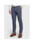 Tommy Hilfiger Pantaloni chino Denton Prince Of Wales MW0MW28648 Bleumarin Straight Fit - Pled.ro