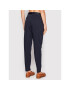 Tommy Hilfiger Pantaloni chino Twelle Michelle WW0WW34516 Bleumarin Regular Fit - Pled.ro