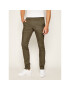 Tommy Hilfiger Pantaloni din material Bleecker MW0MW11785 Verde Slim Fit - Pled.ro