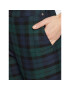 Tommy Hilfiger Pantaloni din material Blend Tartan WW0WW37289 Verde Slim Fit - Pled.ro