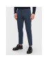 Tommy Hilfiger Pantaloni din material Denton Prince Of Wales MW0MW28648 Albastru Slim Fit - Pled.ro