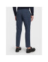 Tommy Hilfiger Pantaloni din material Denton Prince Of Wales MW0MW28648 Albastru Slim Fit - Pled.ro