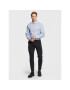 Tommy Hilfiger Pantaloni din material Hampton MW0MW29663 Bleumarin Tapered Fit - Pled.ro