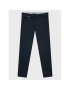 Tommy Hilfiger Pantaloni din material KB0KB07392 Bleumarin Slim Fit - Pled.ro